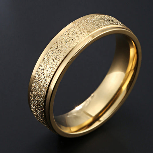 Gold Rough Ring